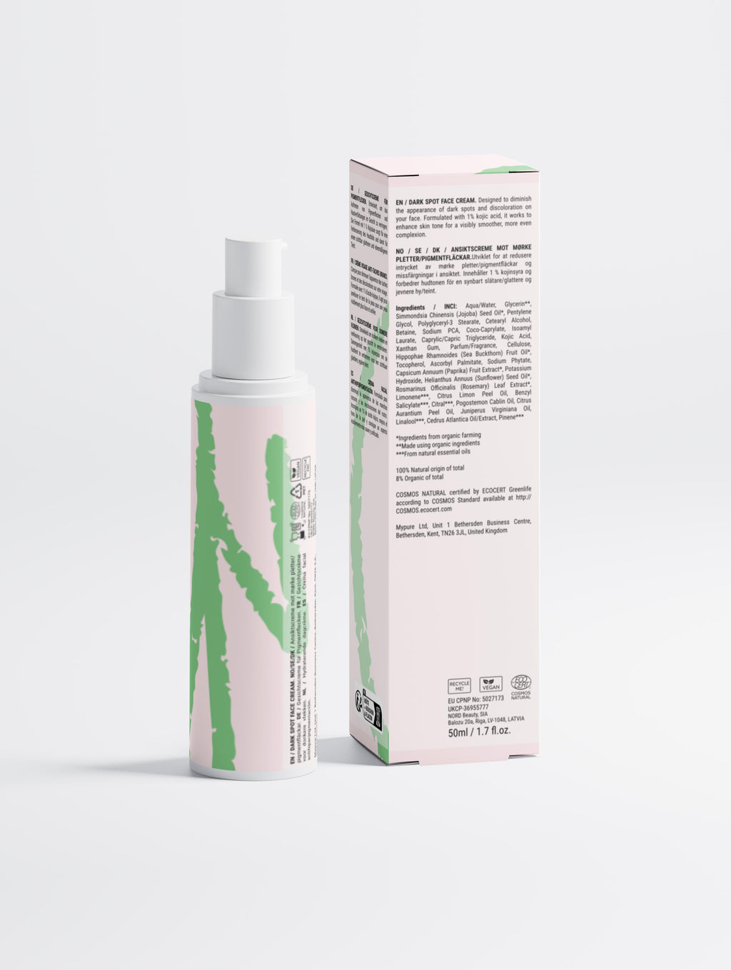 Dark Spot Face Cream with Kojic Acid